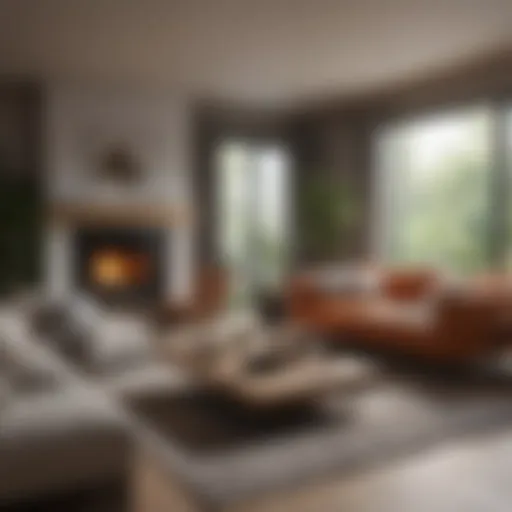A cozy living room with a welcoming ambiance