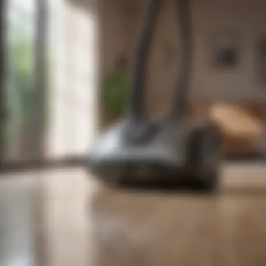 Advanced Vacuum Cleaner Advanced vacuum cleaner in action