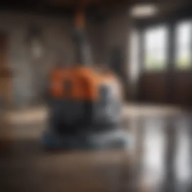 High-Performance Floor Scrubber High-performance floor scrubber for deep clean