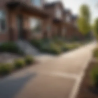 Charming residential street in Denver showcasing affordable housing options