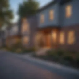 A lively Dallas neighborhood showcasing affordable housing options