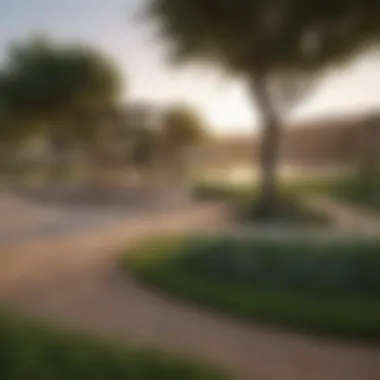Community park in a budget-friendly Dallas area