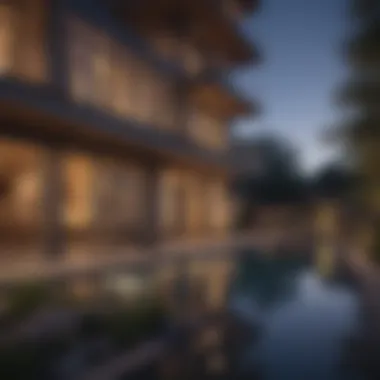 Modern Urban Living in Austin Modern apartment complex highlighting urban living