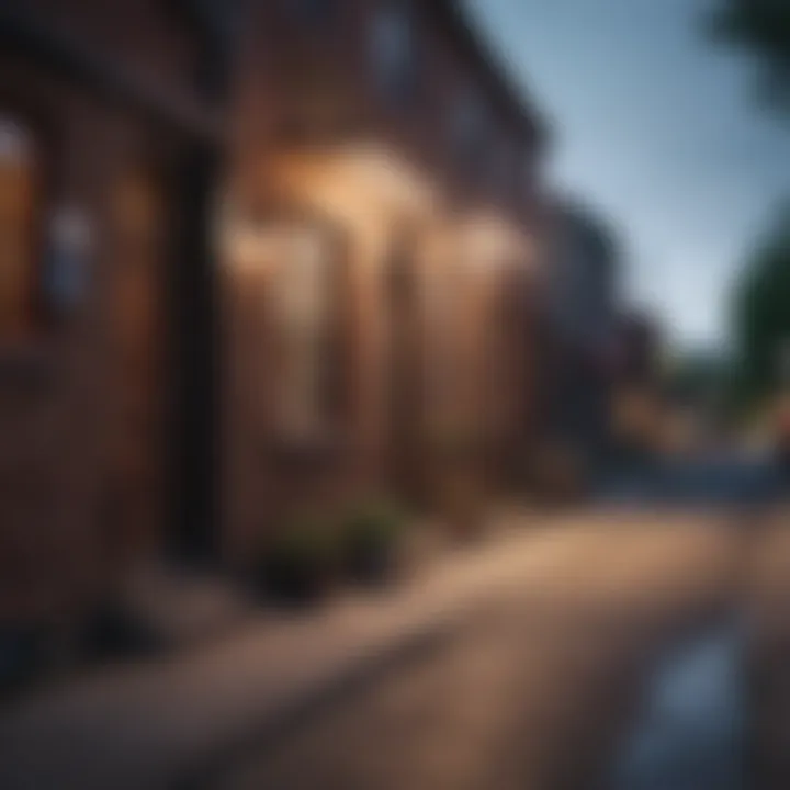Charming street in a Denver community reflecting local culture