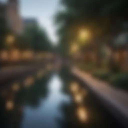 Scenic view of the San Antonio River Walk