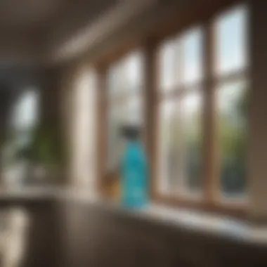 Streak-free window cleaning solution