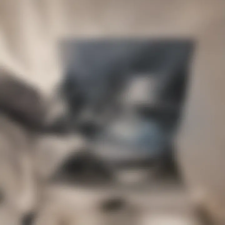 A homeowner applying boiling water into a toilet bowl