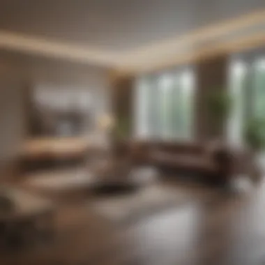 Stylish Design in Campbell Manor Apartments Modern living space showcasing stylish design