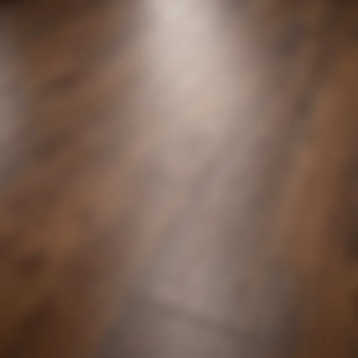 Close-up of laminate floor texture