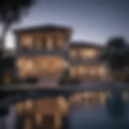 Exterior view of a house in Churchill Estates