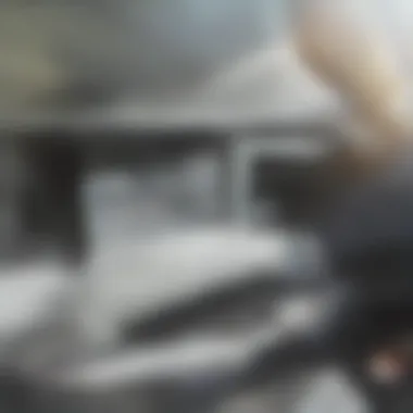 Proper cleaning technique for flat screen