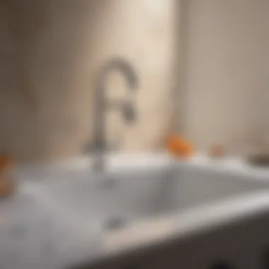 Understanding Sink Blockages Clogged sink with visible debris