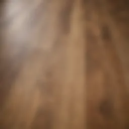 Various styles of laminate flooring showcasing texture and color