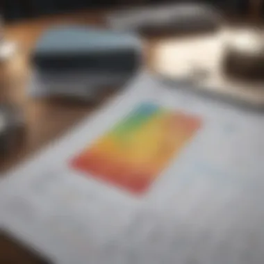 Financial Planning Overview Visual representation of financial planning with charts