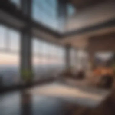 Rental Price Trends for Penthouses Graph illustrating rental price trends for penthouses in various locations