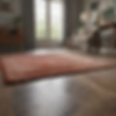 Comparison of Easy-to-Clean Area Rug Materials Various materials of area rugs displayed for comparison