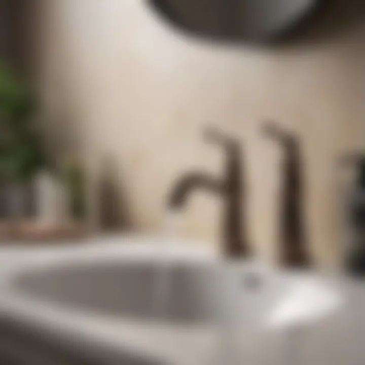 Preventive maintenance for bathroom sink