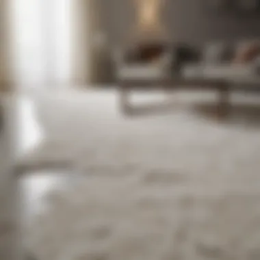 Transformative Cleaning Results Before and after cleaning transformation of a white rug