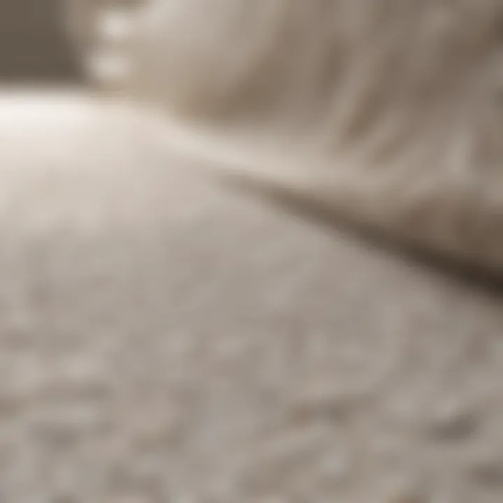 Luxurious white area rug with intricate patterns