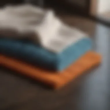 Microfiber cloths for streak-free shine