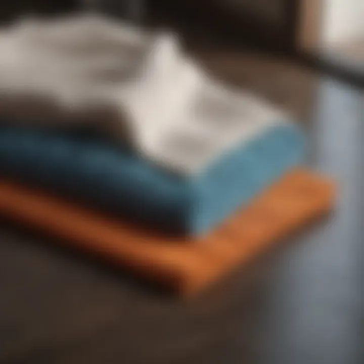 Microfiber cloths for streak-free shine