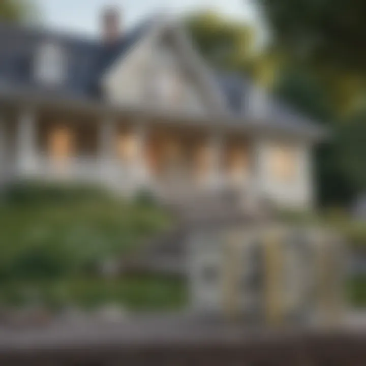 A house with a cash offer sign