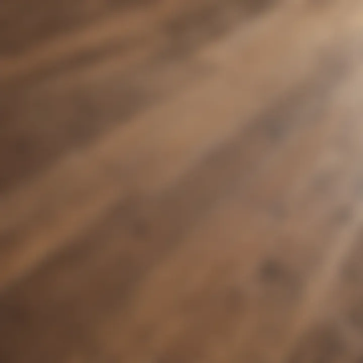 Close-up of laminate flooring texture