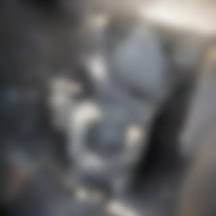 Close-up of a toilet bowl
