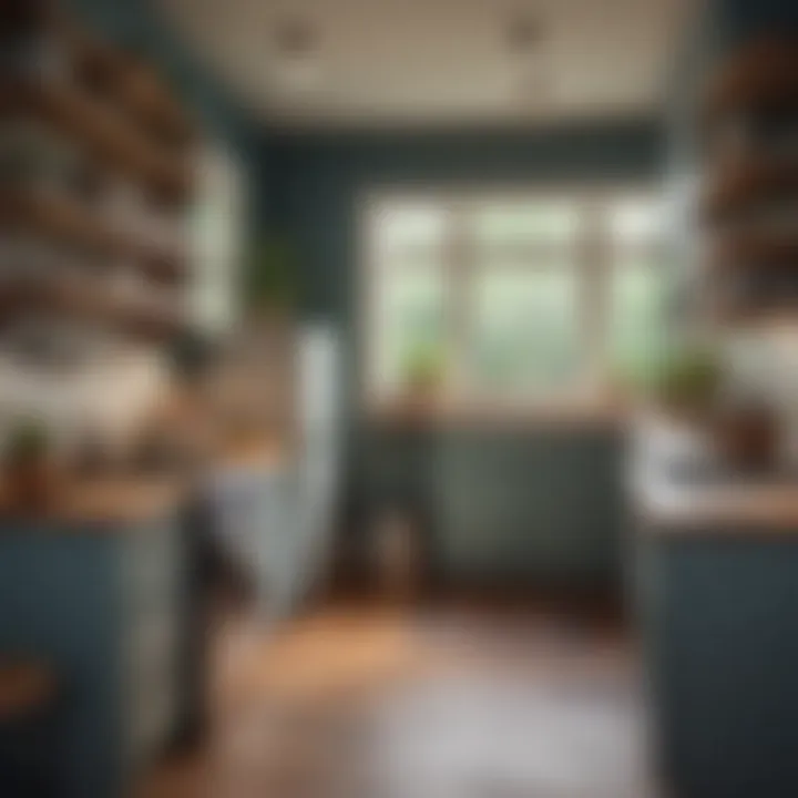 Quaint kitchen space in an affordable rental