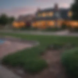 A scenic view of a vibrant Dallas neighborhood showcasing affordable housing options.