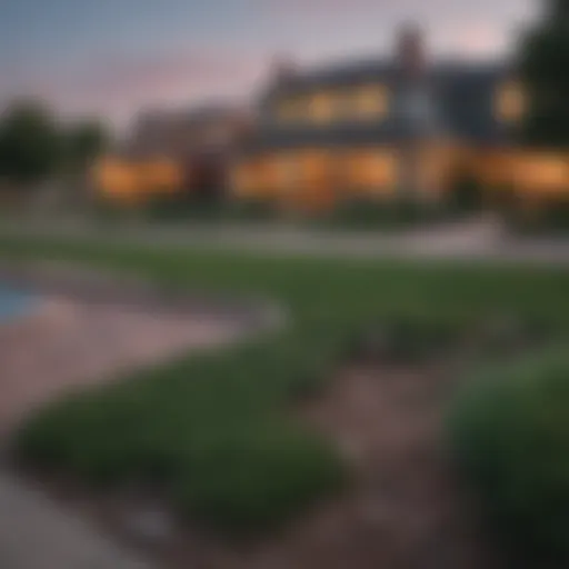 A scenic view of a vibrant Dallas neighborhood showcasing affordable housing options.