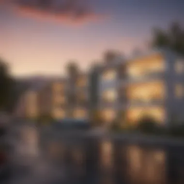 Scenic Charm of Hillcrest A scenic view of Hillcrest, showcasing vibrancy and charm