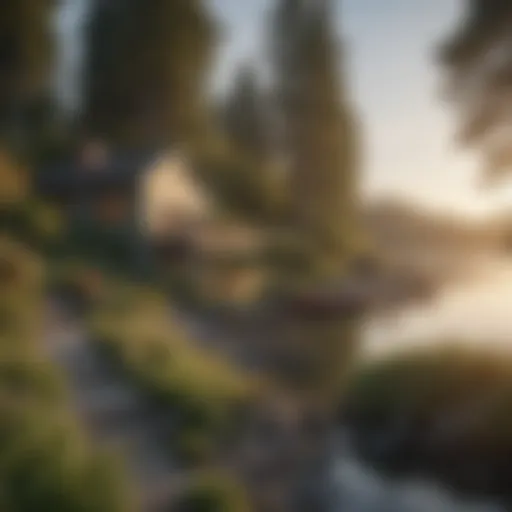 Serene waterfront view of Bainbridge Island