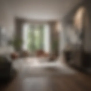 Sophisticated Interior Design of Dallas Townhouses Stylish interior living space in a Dallas townhouse