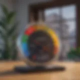 Visual representation of credit score ranges