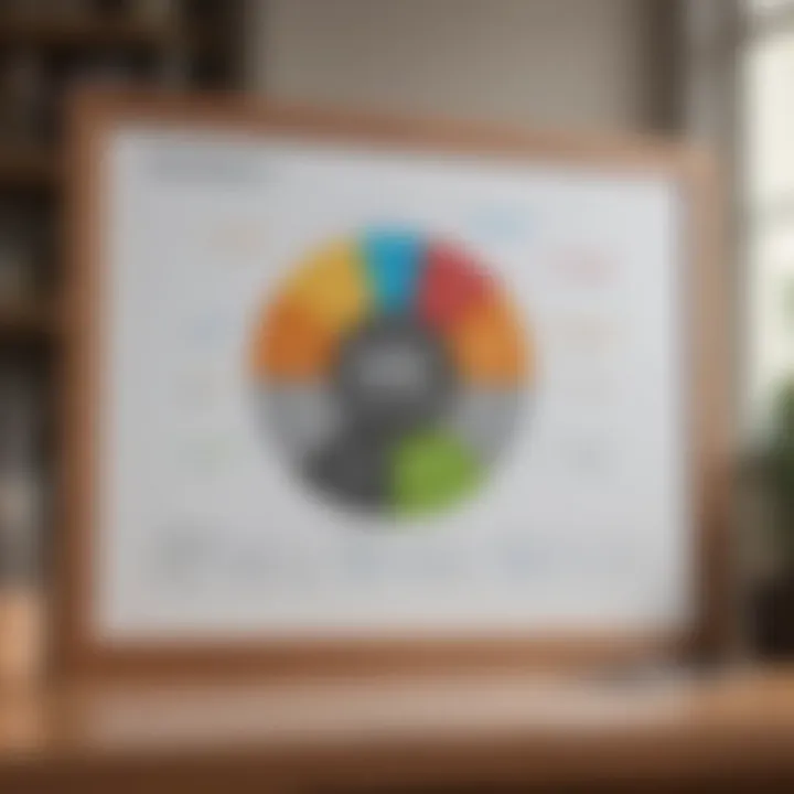 Chart showing the impact of credit scores on loan applications