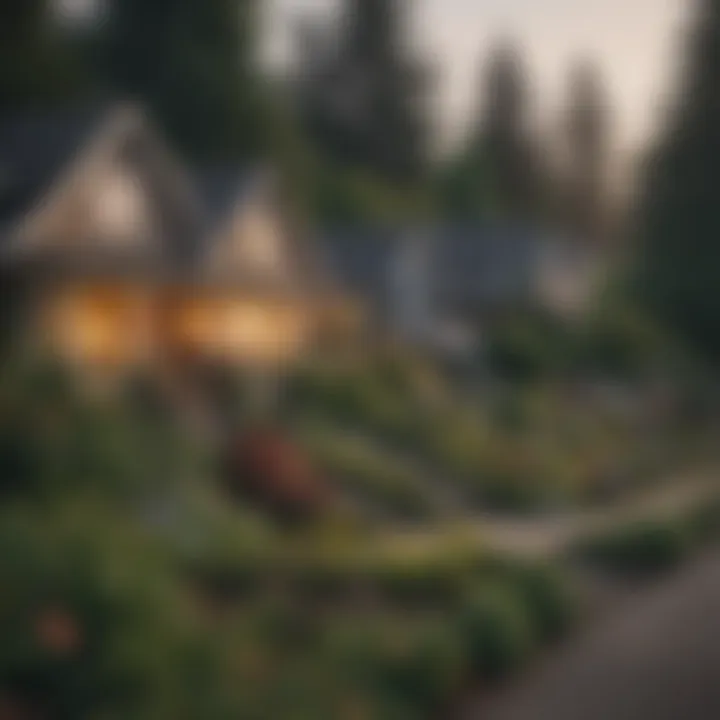 Scenic view of West Seattle neighborhoods