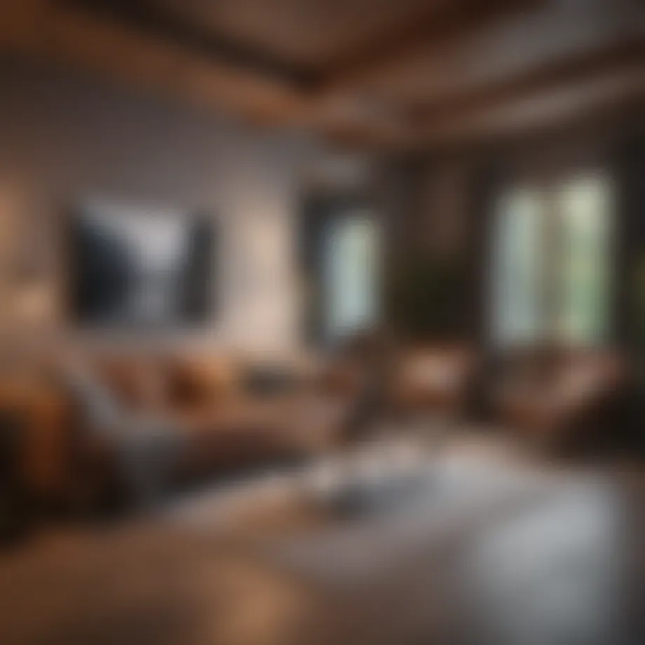 Interior of a cozy rental room
