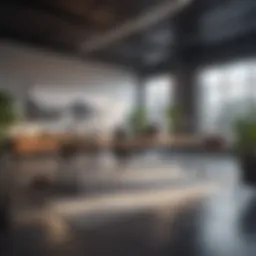 A modern workspace indicating independence and career growth