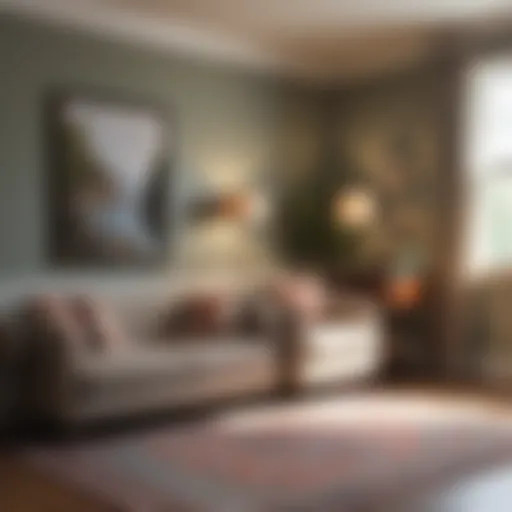 Charming room interior in a Dorchester rental