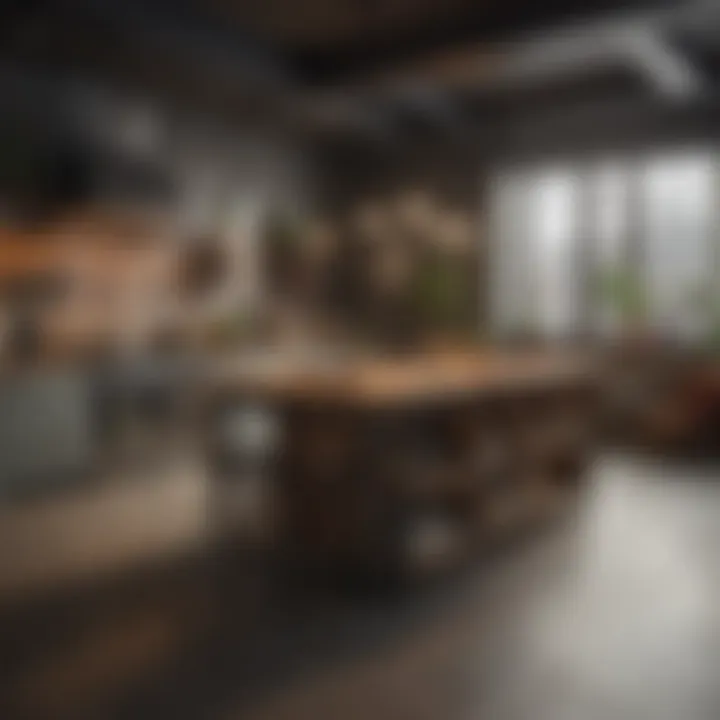 Market trends graph indicating demand for studio apartments