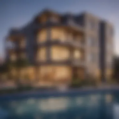Modern Apartment Complex in San Antonio Modern apartment complex in San Antonio reflecting urban living