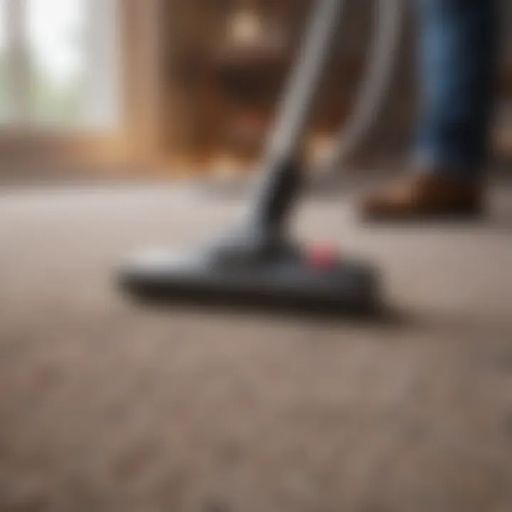 Maintaining a clean carpet