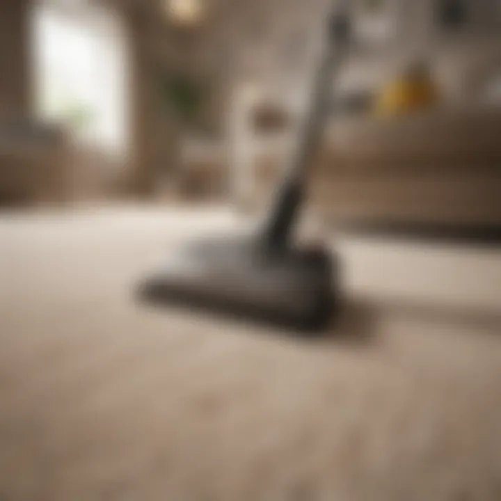 Natural cleaning solutions for carpets