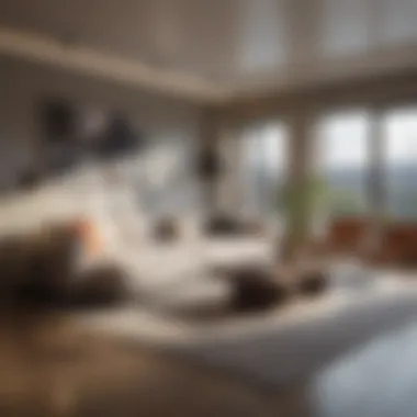 Stylish Apartment Interior A stylish apartment interior showcasing potential rental space