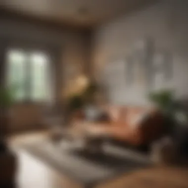 Creating a Relaxing Nook A serene corner of a studio apartment designed for relaxation and creativity.