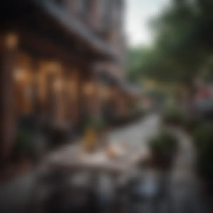 Dining scene near Castleberry Hotel highlighting local cuisine