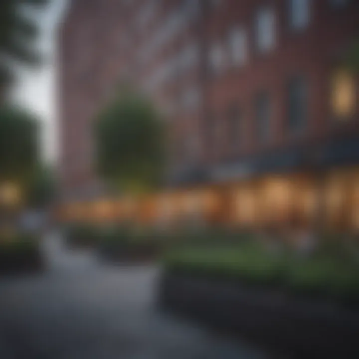 Vibrant community atmosphere surrounding the Longwood Galleria Apartments.