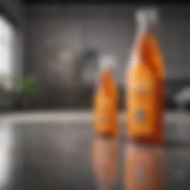 A sleek multipurpose cleaner against a minimalist background