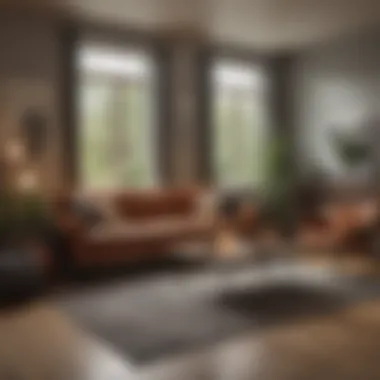 Exploring Rental Possibilities A cozy living room set up for potential tenants